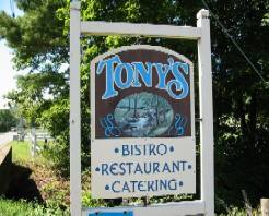 Tony's Bistro Restaurant Catering